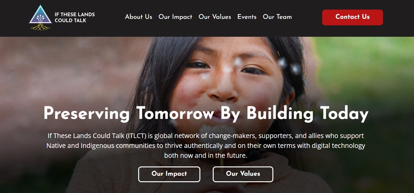 if these lands could talk webpage